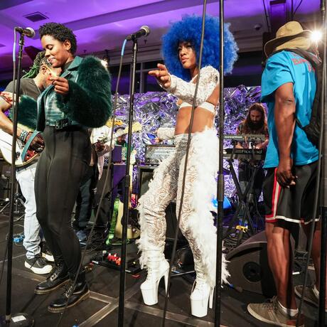George Clinton and Parliament Funkadelic