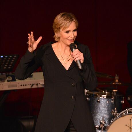 Jane Lynch and Kate Flannery
